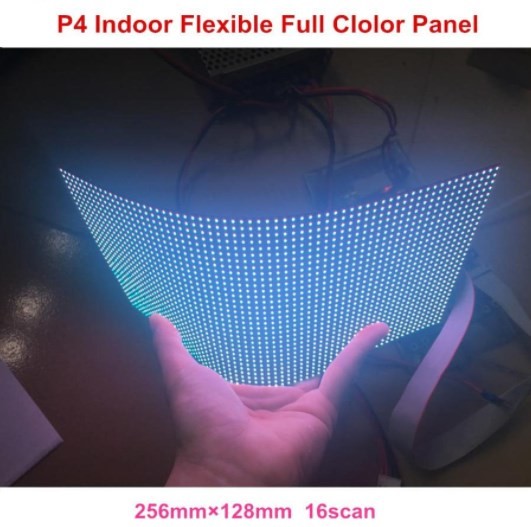 Buy SMD Cylinder Screen Led Flexible Module Led Wall Tiles 140 To 160deg View Angle at wholesale prices