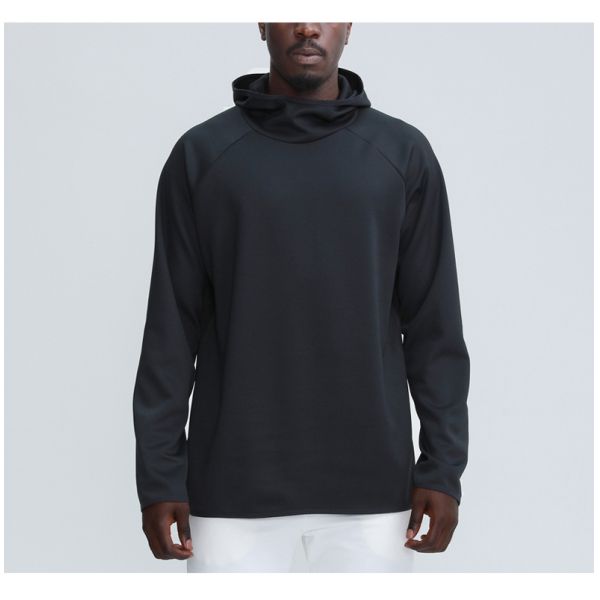 Wholesale And Custom Private Label Training Jogging Wear Gym Apparel Men Solid Pullover Hoodie