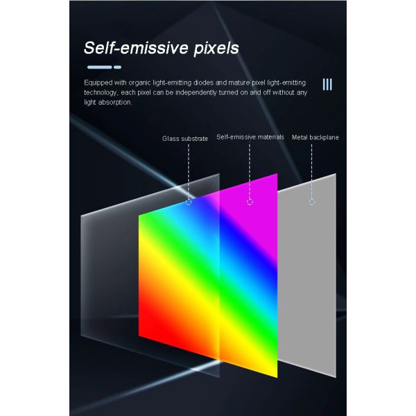 30'' See Through OLED Advertising Transparent OLED Signage 30 Inch