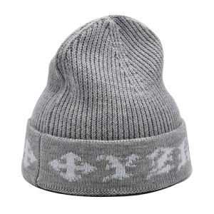 Custom Adults Knit Beanie Hats 58CM Warm And Stylish Winter Accessory