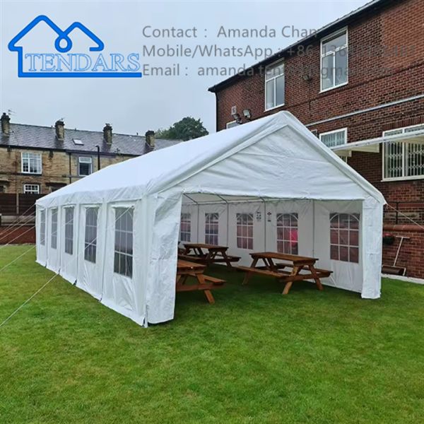 Easy To Install Outdoor White Wedding Marquee Party Tent For Outdoor Party, Wedding, Event