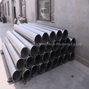 Quality 0.010&quot; Continuous Slot Deep Well V Wire Johnson Screen Tube With Polished Surface And FITO Flow for sale