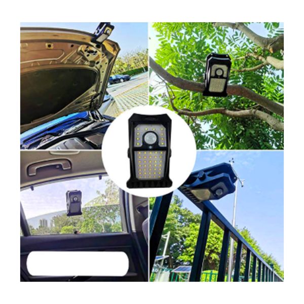 IP65 Garden Solar Sensor Light 45 LED Solar Clamp Light USB Style for Hotel Sale