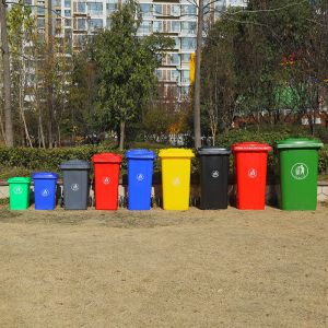 Top Quality Solid 50l /120l/240l /700l Wheeled Garbage Bin
