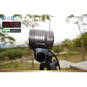 4800 lm 4cell T6 Cree Rechargeable LED Bike Lights , 8.4v 8800mAh Battery Pack