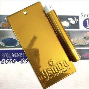 Chrome Gold Plating Metal Powder Coating Electrostatic Spraying Pintura