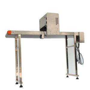 Automatic 1-8 Lines Egg Food Inkjet Printer For Date / Code / Number / Logo