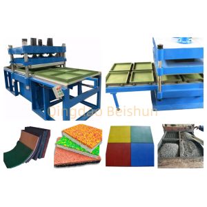 Pressure Rubber Floor Tile Production Machine
