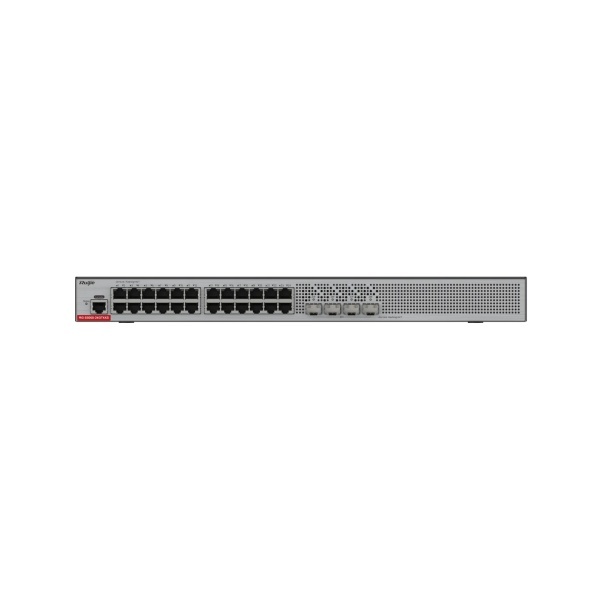 Buy High-Performance 24-Port Gigabit + 4-Port 10G SFP+ Ruijie Switch Layer 2 Managed at wholesale prices