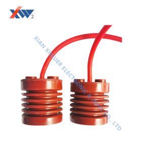 Smart Grid Capacitive Insulator 3000pF Indoor High Voltage Sensor For Switch