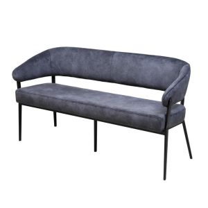 China FUPENG Iron Frame Living Room Bench Contemporary Design Modern Leather Bench For Home Use on sale
