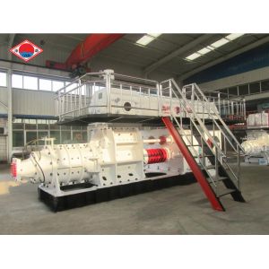 550mm 32000pcs Per Hour Clay Brick Making Machine With Dryer