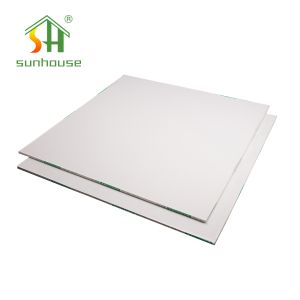 595x595mm PVC Gysum Ceiling Board 8mm Pvc False Ceiling Panel for Interior Ceiling Decoration