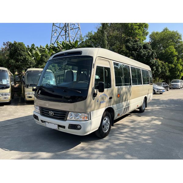 10-23 Seats Used Bus Manual Transmission With Comfortable Seating