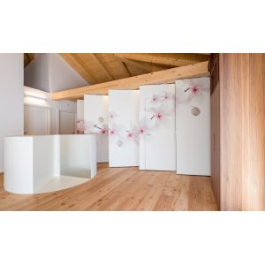 Folding Partition Walls Divider System Aluminum Profile For Office