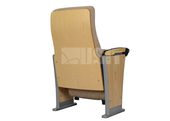 Ultra Premium Wood Surfaced Conference Hall Chairs 560mm - 580mm C/C Size