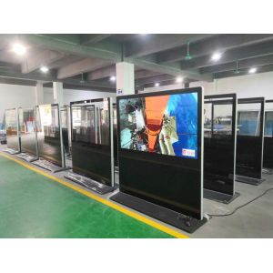 65 Inch Horizontal Query Interactive Digital Signage NTSC