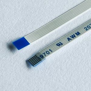 6 Pin FFC Flat Cable Custom Awm 20706 105c 60v Vw-1 0.5mm Pitch FFC FPC Cable