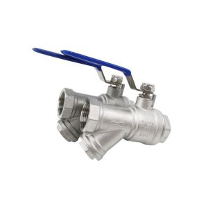 Pipe Fittings Adaptor Y Type CF8 Strainer Filter Ball Valve Customization US