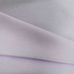 China Solid 75d Crinkle Georgette Fabric Polyester Chiffon Material on sale