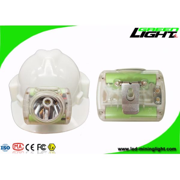 Rechargeable Miners Helmet Light , Portable Coal Wireless Hard Hat Led