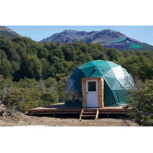 Adventure Sleeping Wind Resistant PVC Glamping Dome Tent