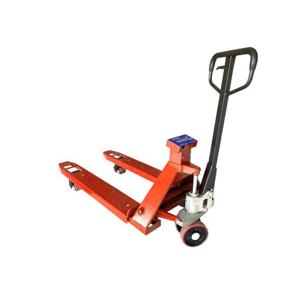 Buy Stainless Steel Capacity 2000kg Manual Pallet Truck With Weighing Scale at wholesale prices