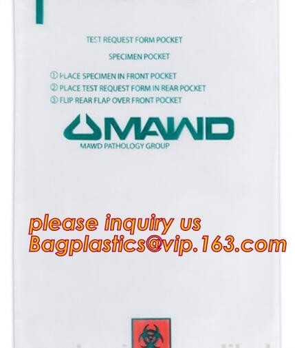 biohazard infectious waste bag, Medicine Envelope, PP Autoclavable, Medical Wast