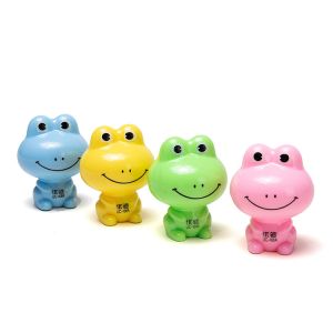 Kindergarten Frog Cartoon Pencil Sharpener Single Hole