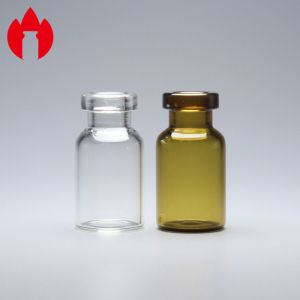 2ml Clear and Amber Medical or Cosmetic Low Borosilicate Glass Vial