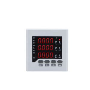 CN-3UIF73 80*80 mm Three Phase current voltage frequency AVHZ Meter
