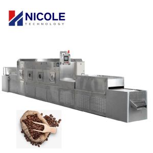 China Coffee Beans Microwave Dryer Machine Continuous Belt Transmission Drying Equipment on sale