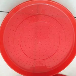 China Polypropylene 3cm Height 35cm Dia Chicken Feeding Tray on sale