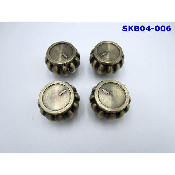 Metallic Material Universal Oven Knobs , Easily Clean Gas Stove Control Knobs