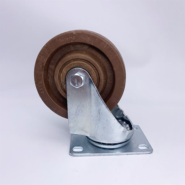 Buy High Temp Swivel Castors Phenolic Wheel 100mm at wholesale prices