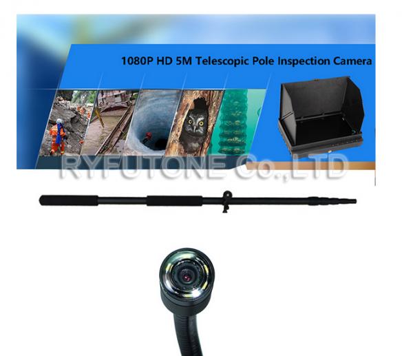 Underwater Mini Hidden Camera with 6 IR LED + 1080P HD 7inch Monitor DVR