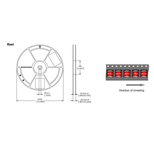 5.5x6mm GDT Gas Discharge Tube Surge Protector For Frequency Drivers VFDs