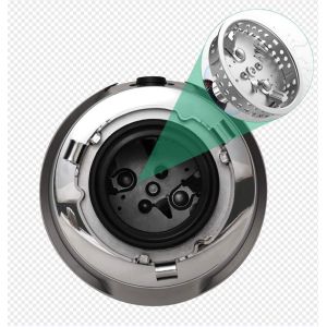220V 4.5kg Garbage Disposal Unit With SUS Sink Flange Overload Protection