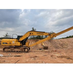 two section telescopic boom telescopic arm concrete pump excavator long reach