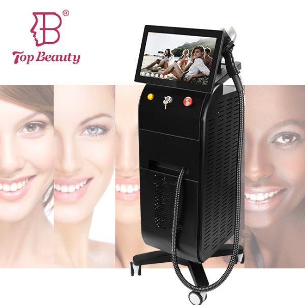 Buy Vertical Big Spot Size YAG IPL Diode Laser Device 808nm Diode Beauty Equipment at wholesale prices