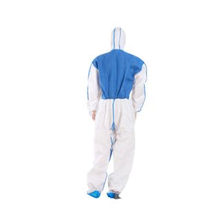 Antibacterial Disposable Sterile Coveralls Medical Body Suit ISO Approved