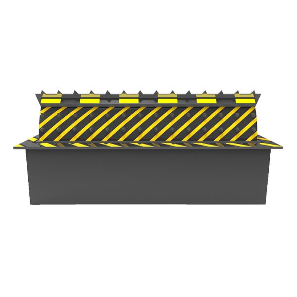 Buy Heavy Duty Hydraulic Road Blocker 3 Phase 380V High Security LED Warning Light at wholesale prices