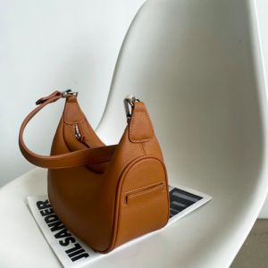 24cm 12cm Female Crossbody Bag Top Layer Cowhide Armpit Shoulder Bag