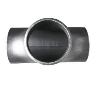 Black Painting Galvanized Carbon Steel Pipe Tee DN15-DN1200