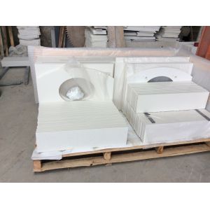 Quality Shock Resistant Artificial Stone Countertops For Bathroom And Kitchen for sale
