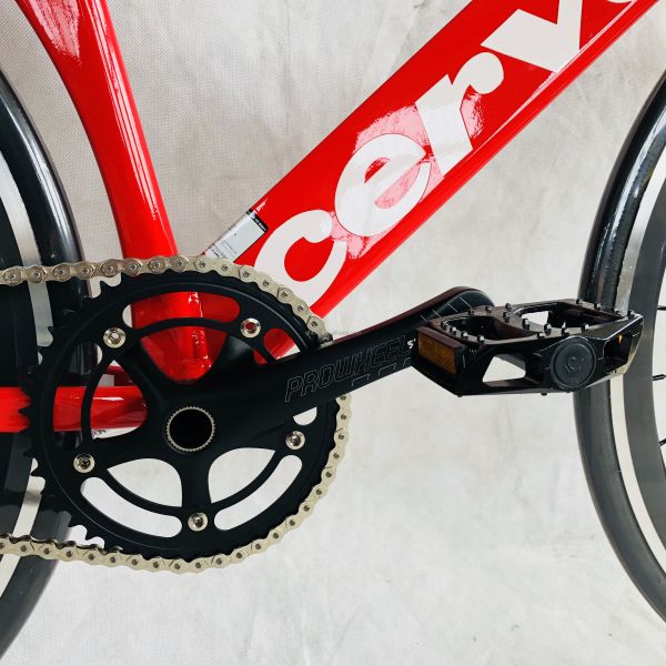 12KG 700C Single Speed Track Aluminum Frame Fixed Gear Bike with Carbon Fiber Fork