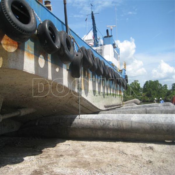 Buy Rubber Vulcanizer Boat Lift Air Bags Ship Launching / Landing Airbag at wholesale prices