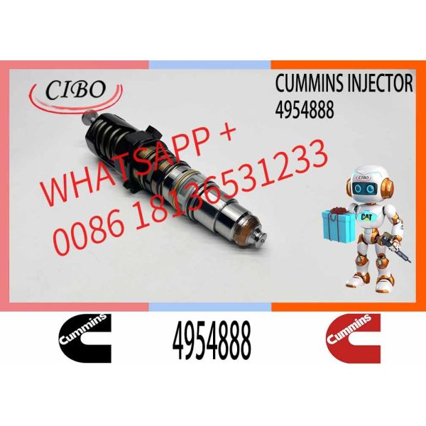 Diesel Engine Fuel Injector Nozzle OEM 4954888 For Cummins QSX15 ISX15 Engine