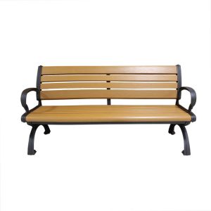 Customized WPC Bench Anti Slip Waterproof WPC Chair Eco-Friendly