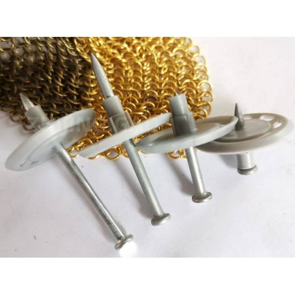 EPS Insulation Boards Washer Plastic Flat Washer With Drive Pin